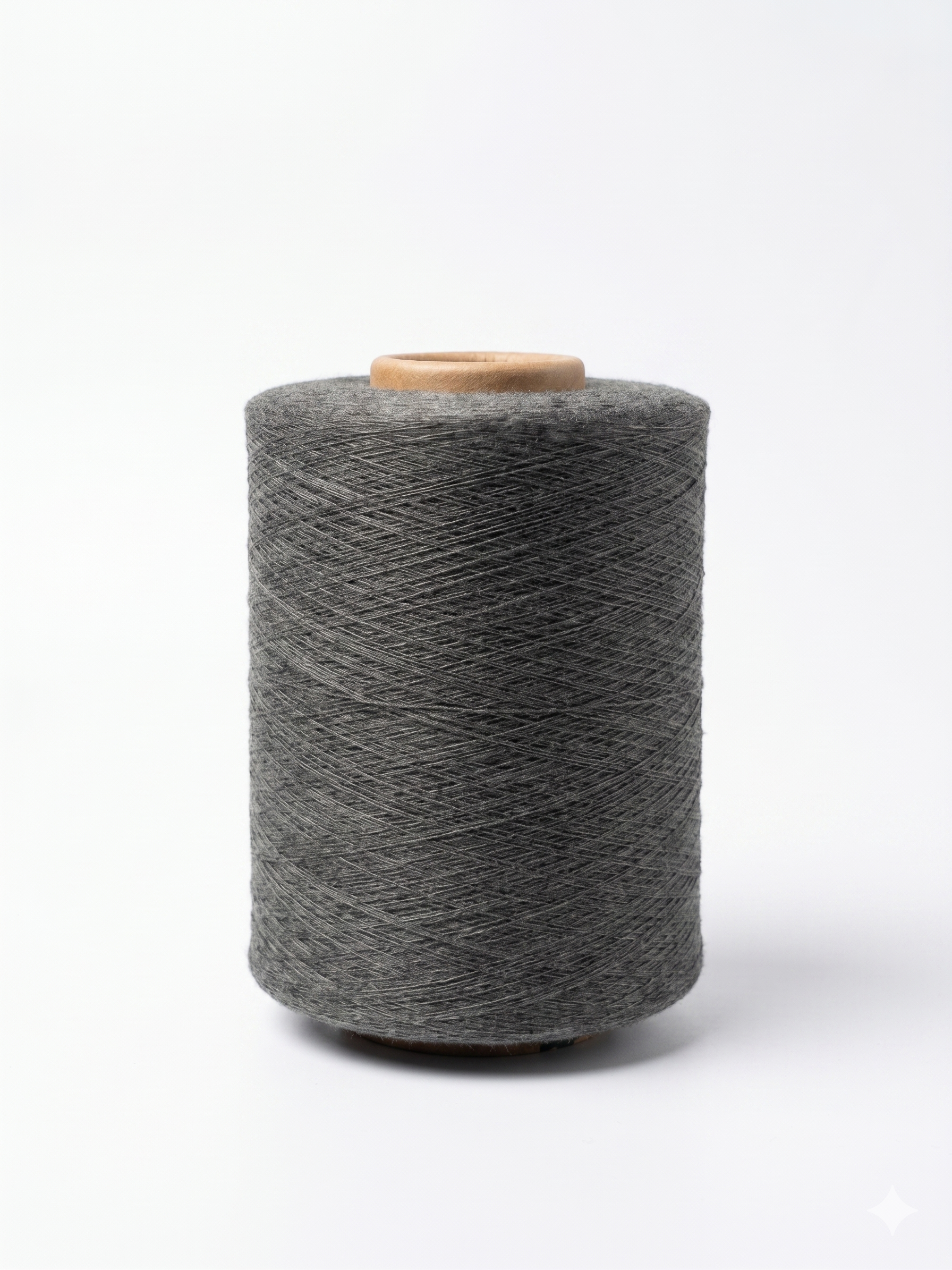 Image of Cotton/Polyester 50/50 recycled weaving yarn, Grey-104